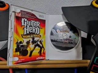Pack Guitar Hero World Tour Completo Wii