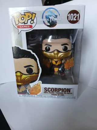 Funko Pop Scorpion 1021 Mortal Kombat
