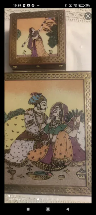 2 Cajas Decorativas India