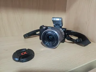 Sony NEX-5 Cámara + accesorios