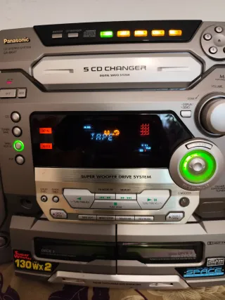 Equipo de música Panasonic SA-AK47