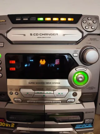 Equipo de música Panasonic SA-AK47