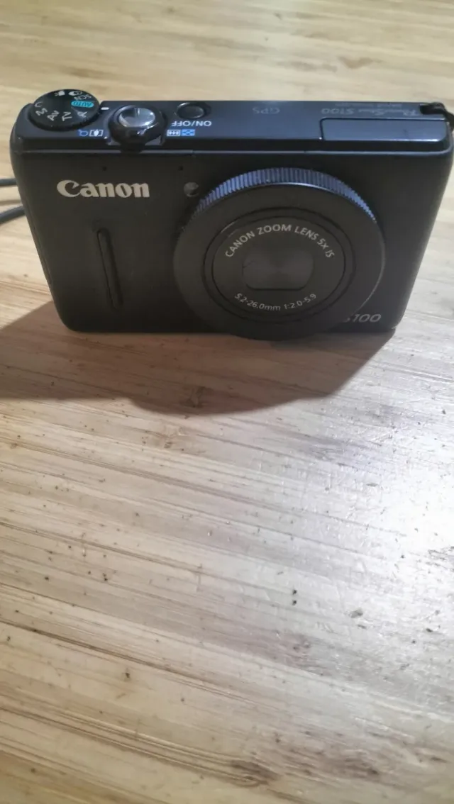 Cámara Canon PowerShot S100