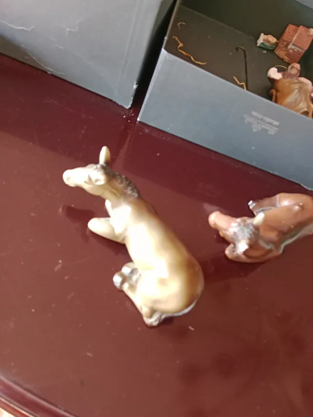 Figura Belén Mula Terracota 14cm