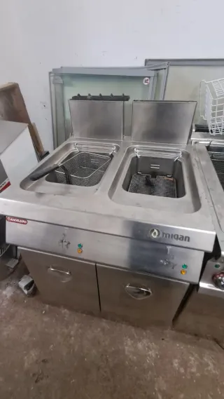 Para reparar Freidora Doble Profesional Acero Inox