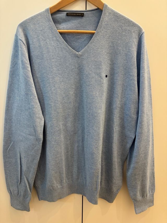 Jersey Purificación Garcia Azul Talla L