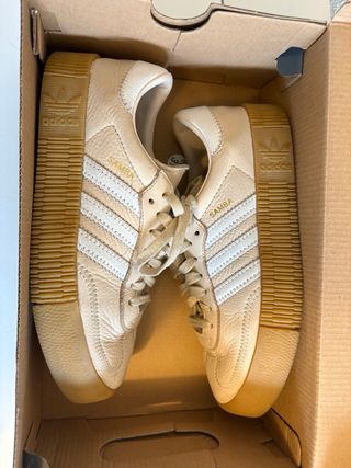 Adidas Samba Beige/Blanco