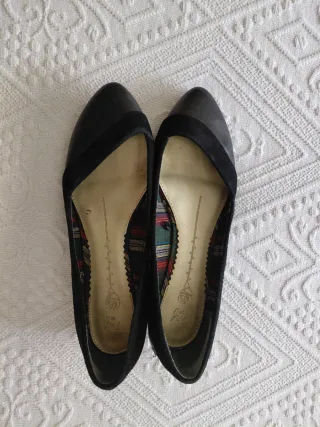 Zapatos negros mujer tacón bajo talla 39