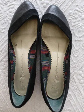 Zapatos negros mujer tacón bajo talla 39