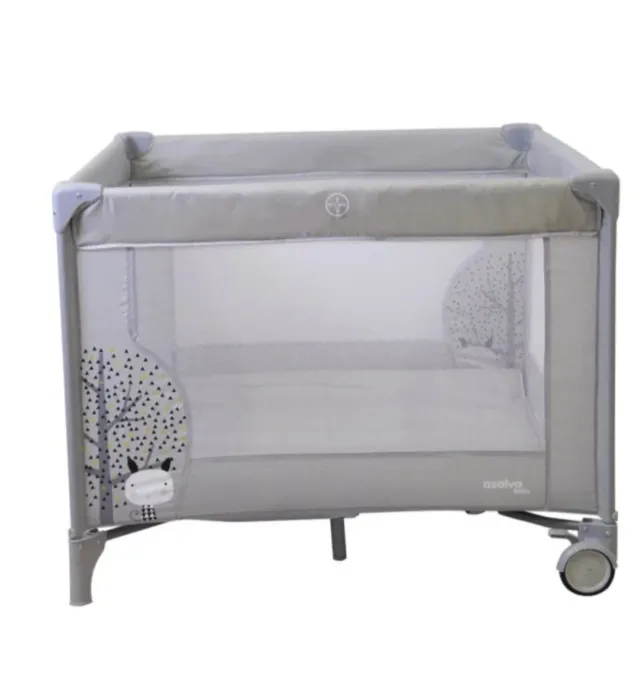 Parque infantil Asalvo gris