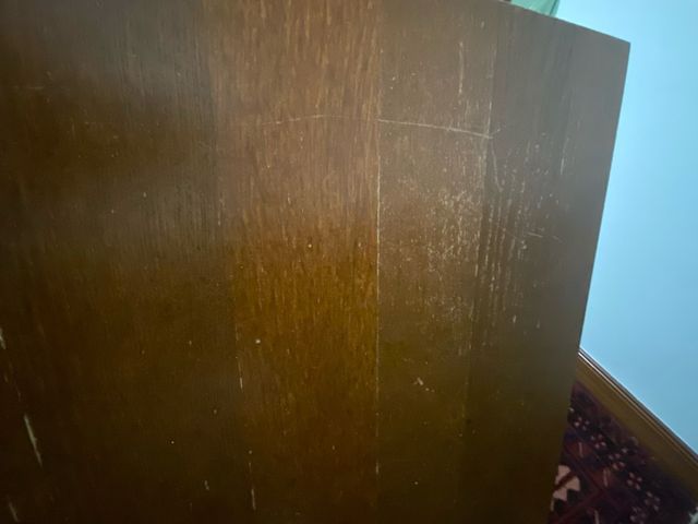 Mesa extensible cuadrada nogal