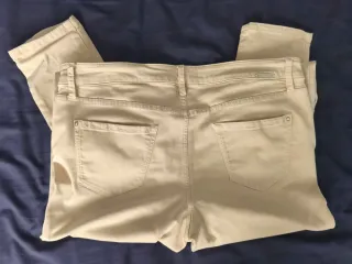 Massimo Dutti Jeans Skinny Fit Beige