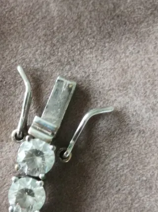 Bracciale in argento con pietre