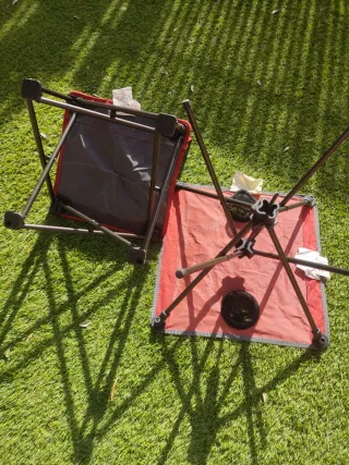 Mesa y Silla Plegable Quechua