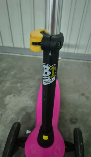 Patinete 3 Ruedas Rosa Decathlon