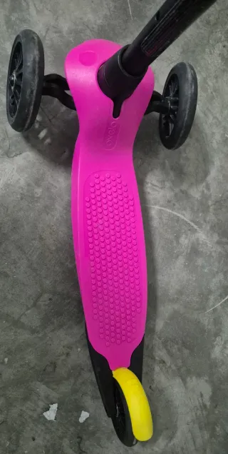 Patinete 3 Ruedas Rosa Decathlon