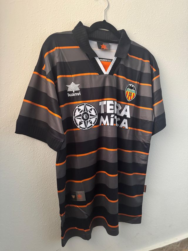 Camiseta Valencia 2ª Equipación 99/00 Talla L