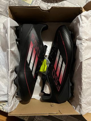Adidas F50 Scarpe Calcio Nere Rosse