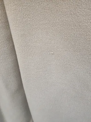 Parka camel mujer con capucha de pelo