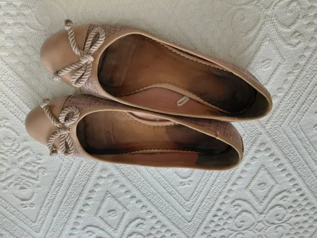 Bailarinas planas rosa talla 39