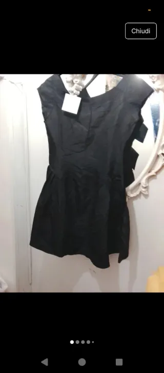 Vestito donna nero