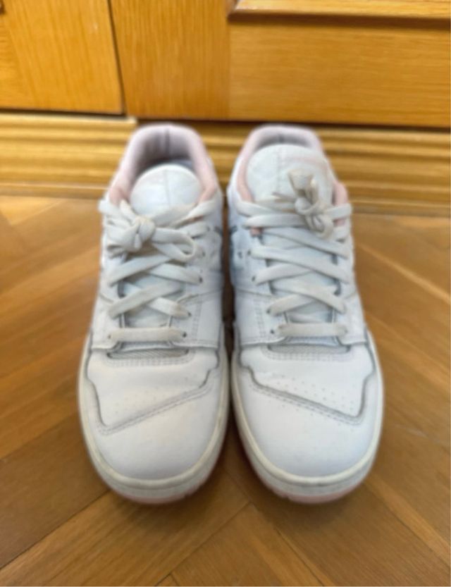 Zapatillas New Balance 550 Rosa y Blanco