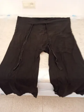 Pantalón tailandés negro talla única unisex