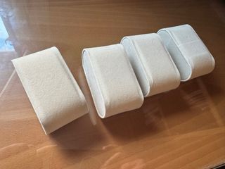 4 Almohadillas para Relojes Beige