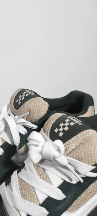 Zapatillas Vans Caldrone 44,5 verde oscuro