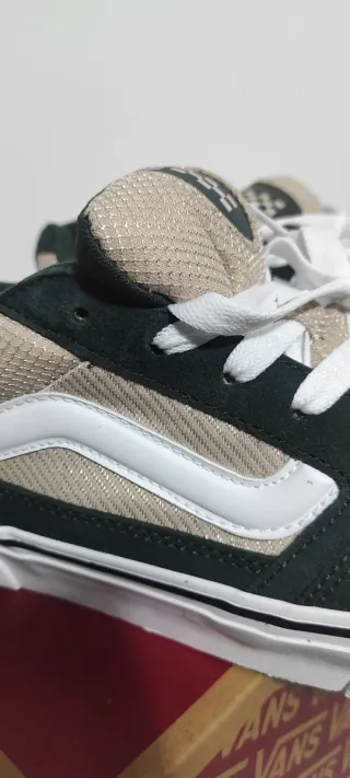 Zapatillas Vans Caldrone 44,5 verde oscuro