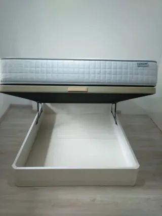 Camas: Canapes abatibles, colchones y somieres.