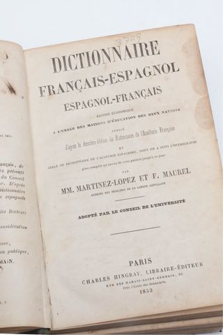 1853 DICCIONARIO - MARTINEZ LOPEZ MAUREL