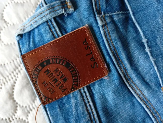 Pantalón push-up Salsa azul