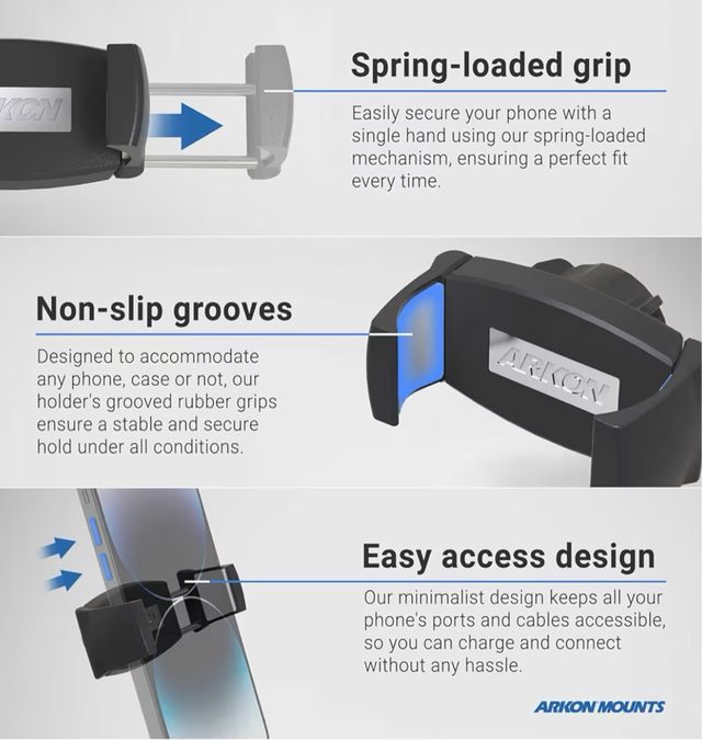 Soporte Arkon para Vídeos y Fotos