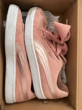 Zapatillas Puma Suede Rosa Talla 38