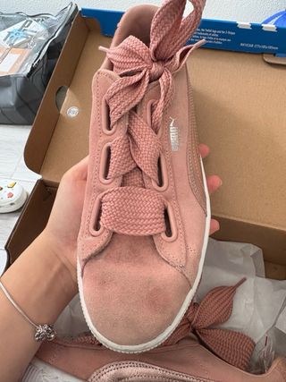 Zapatillas Puma Suede Rosa Talla 38