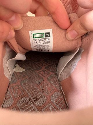 Zapatillas Puma Suede Rosa Talla 38