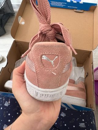 Zapatillas Puma Suede Rosa Talla 38