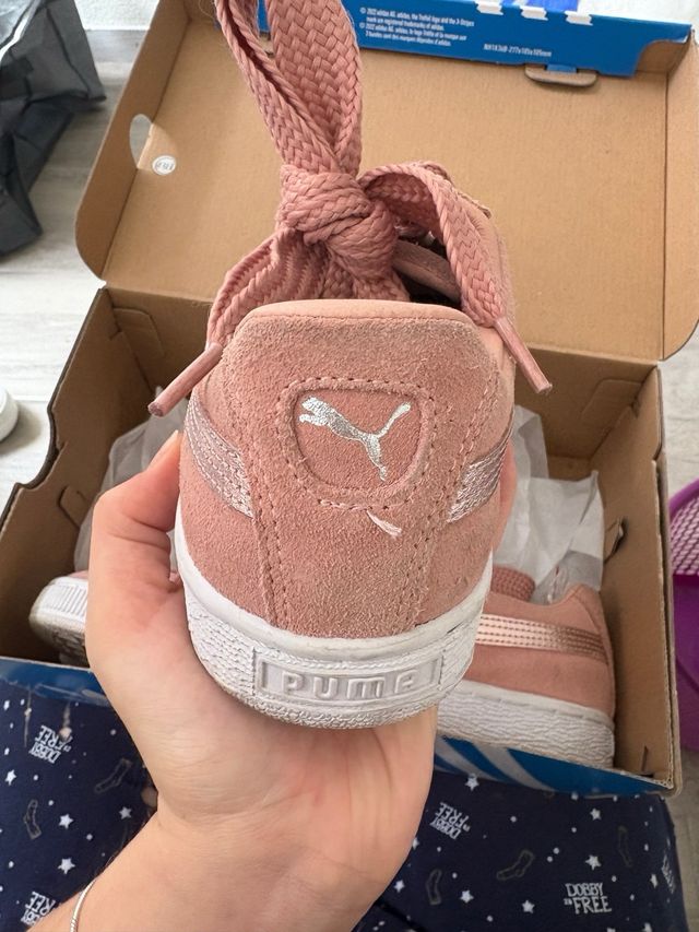 Zapatillas Puma Suede Rosa Talla 38