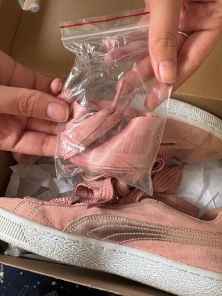 Zapatillas Puma Suede Rosa Talla 38