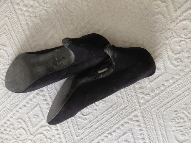 Zapatos de tacón medio negros mujer talla 39