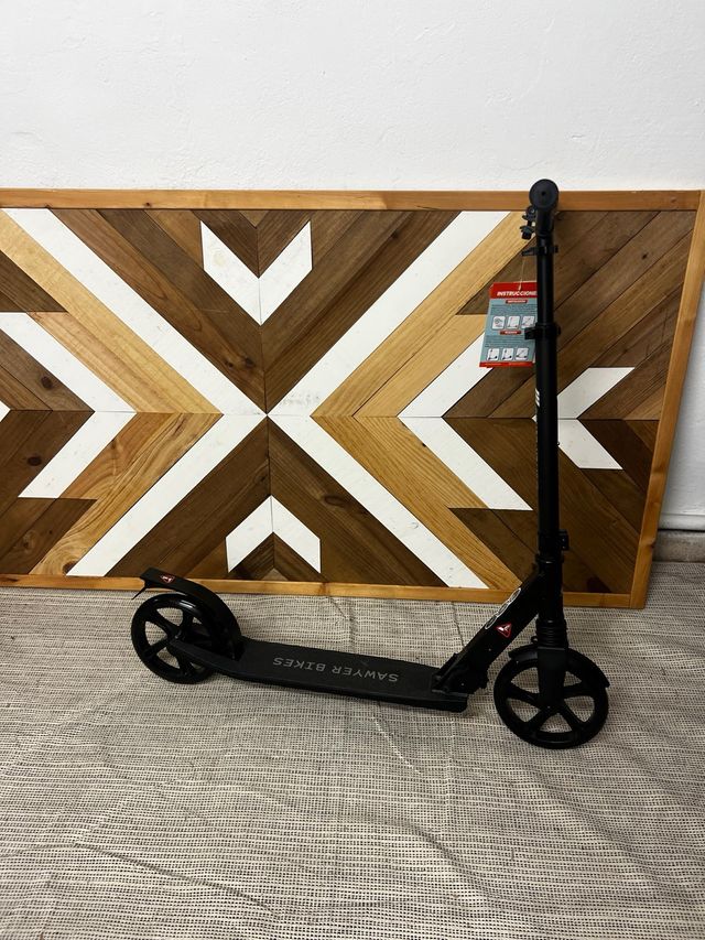 Patinete Sawyer Bikes Negro 10- adulto