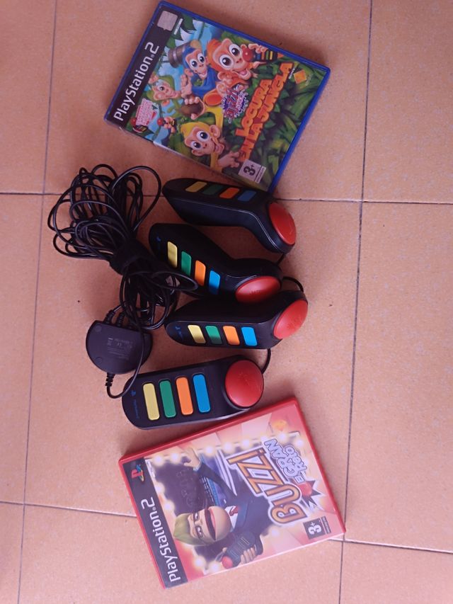 Consola PlayStation 2 Negra + Juegos y Accesorios