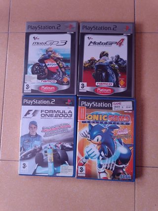 Consola PlayStation 2 Negra + Juegos y Accesorios