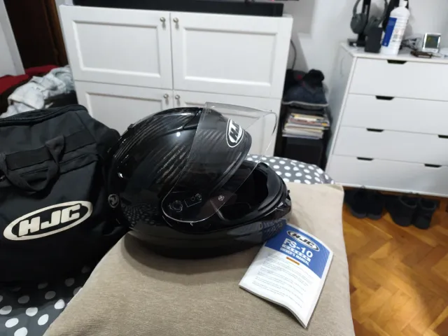 Casco HJC FS-10 Carbon XXL.Nuevo.