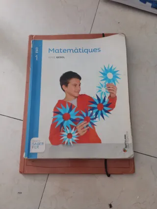 Libro primero de la eso  matematicas serie resol.