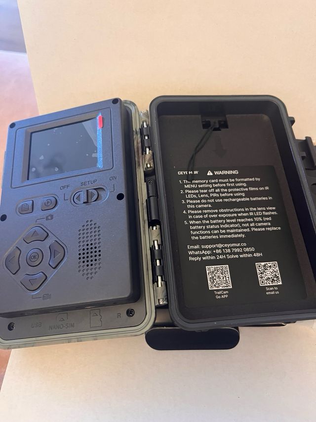 Cámara de caza 4G 2K con SIM