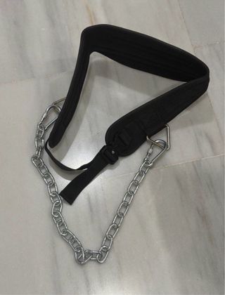 Cinturón de pesas con cadena, squat belt