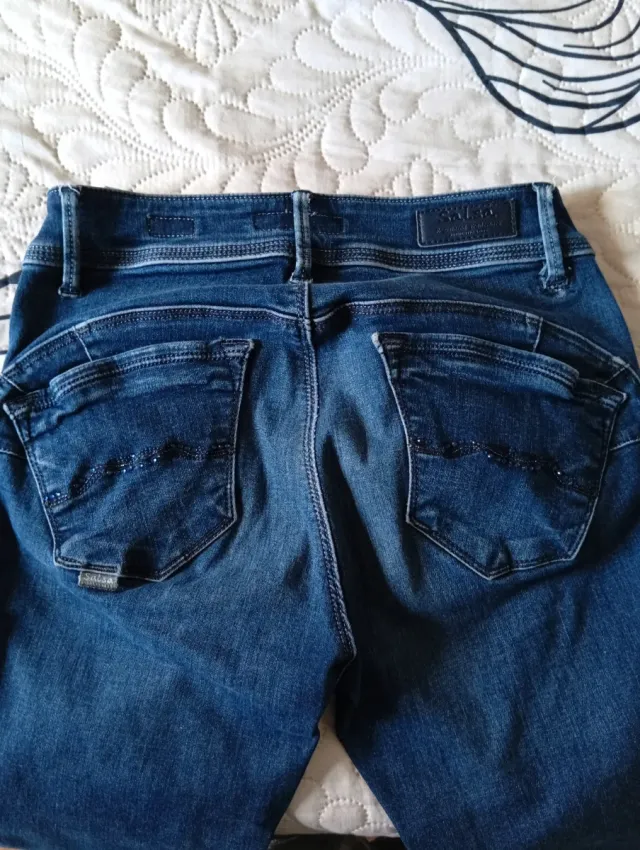 Pantalón push-up Salsa azul