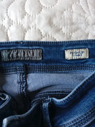 Pantalón push-up Salsa azul